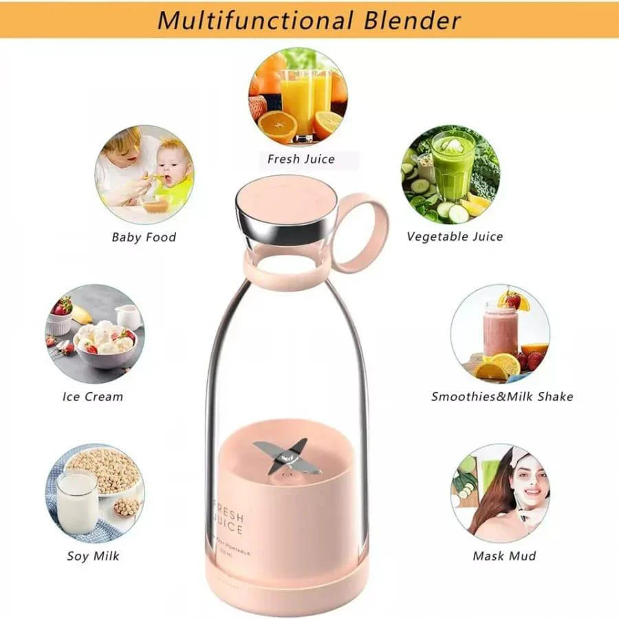 Portable Mini Juice Blender - USB Rechargeable